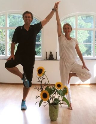Yogaasana Viola und Christian Hinner mit Yogaasana